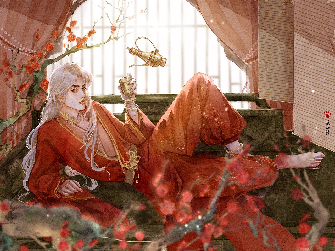 2021年夏季古风水彩创作合集