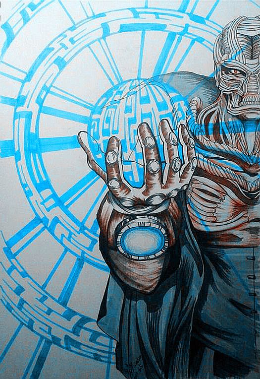 face off特效化妆师大对决第六季top作品个人手绘