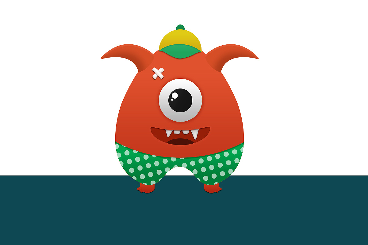 小怪兽主题设计图标