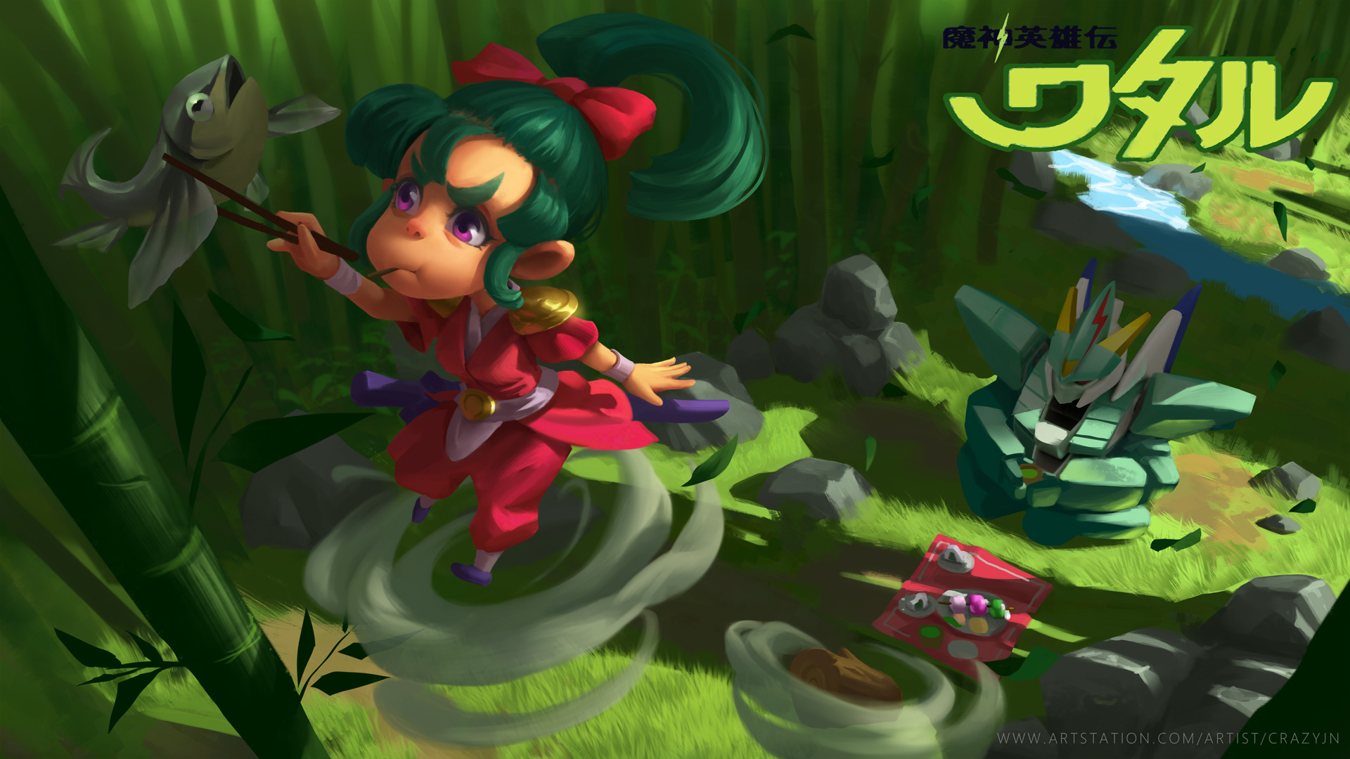 神龙斗士|插画|游戏原画|疯景 - 原创作品 - 站酷