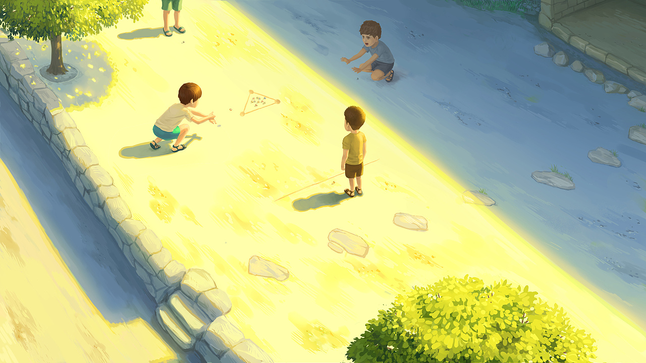 童年回忆壁纸福利明信片