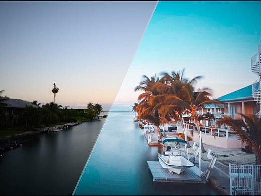 后期修图-青橙色调色思路