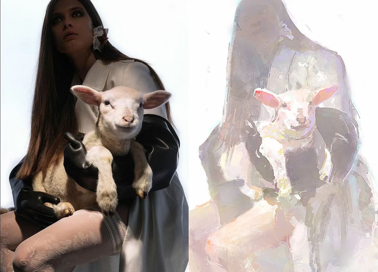 分享一下最近的一些速涂主观色构成研究。