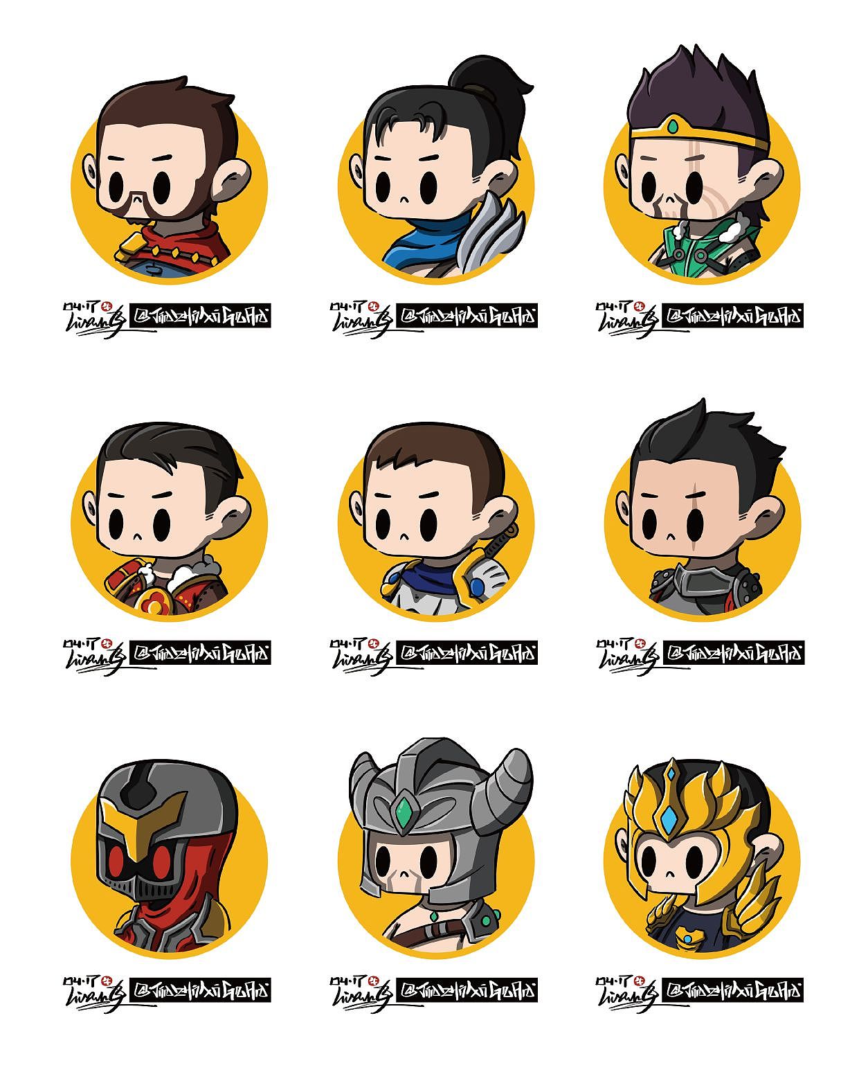 英雄联盟（图ZMzYzNzY1OTY4） - IP形象 - 站酷设计师喂小羊吃草原创素材 - 站酷ZCOOL