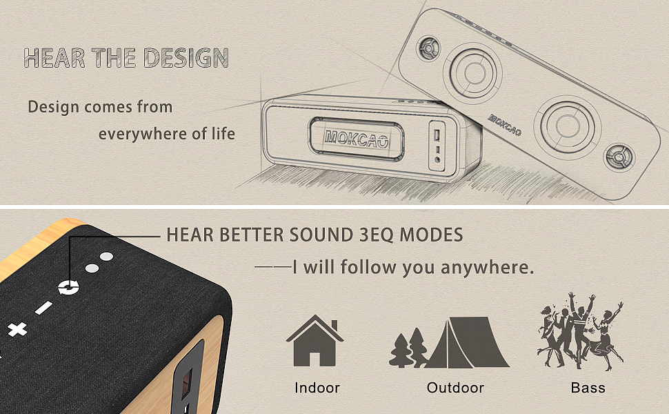 木质音响,拍摄和渲染