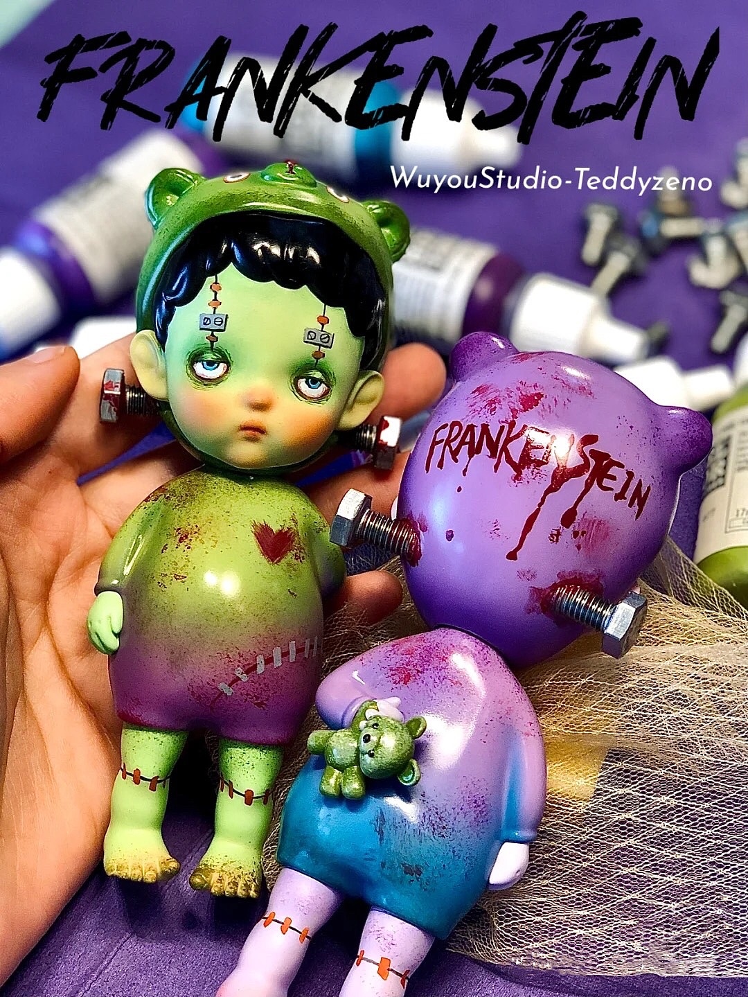 【物游|原创】Frankenstein科学怪人(图ZMjcxODE1OTg4) - 手办/模玩 - 站酷设计师物游工作室_只只原创素材 - 站酷ZCOOL