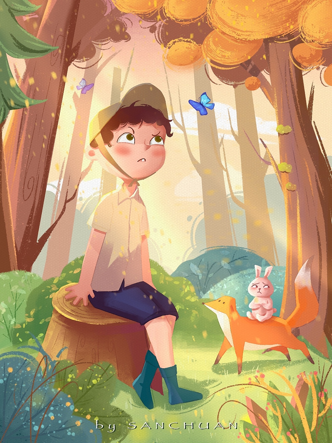 绘本（图ZMjU0NDkxMDY0） - 绘本 - 站酷设计师烂柯三川原创素材 - 站酷ZCOOL