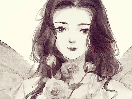 蝶（個(gè)人主頁-ZMzIxNDgzNzI=） - 創(chuàng)作習(xí)作 - 站酷設(shè)計(jì)師妖風(fēng)且吟原創(chuàng)素材 - 站酷ZCOOL