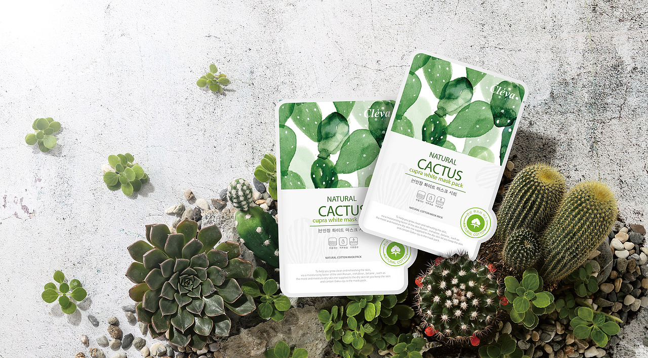 cleva_面膜（图ZMTY0MTY4Mzcy） - 包装 - 站酷设计师珍珠耳环吹泡泡原创素材 - 站酷ZCOOL