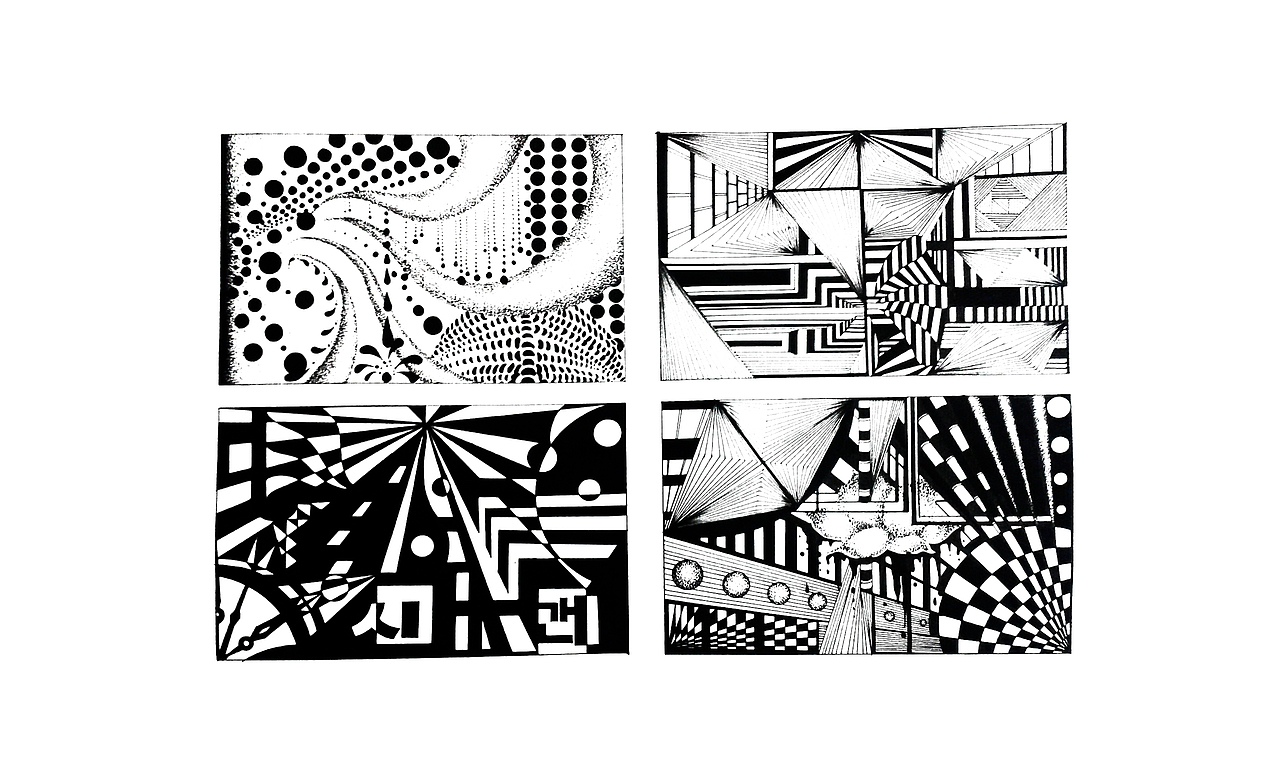 平面构成 · 点线面构成