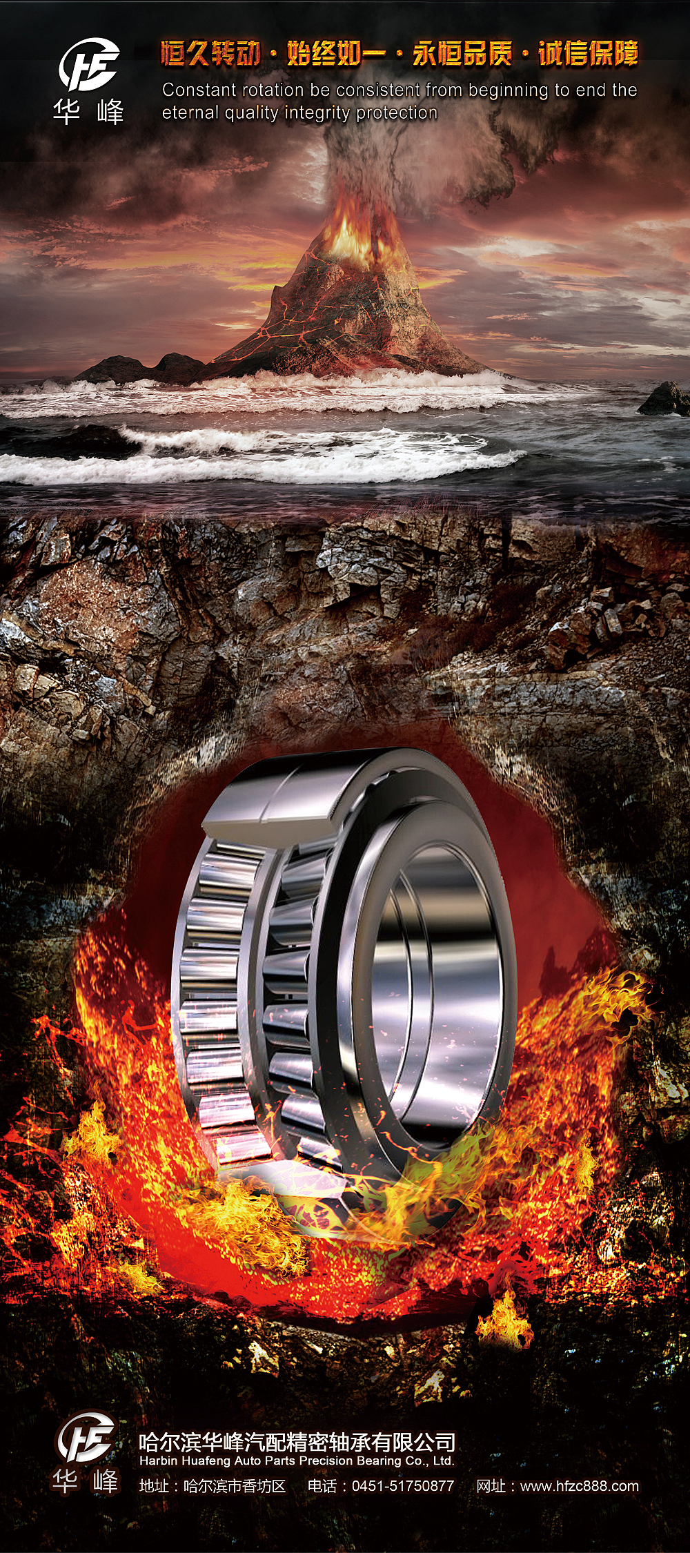 系列轴承海报合成