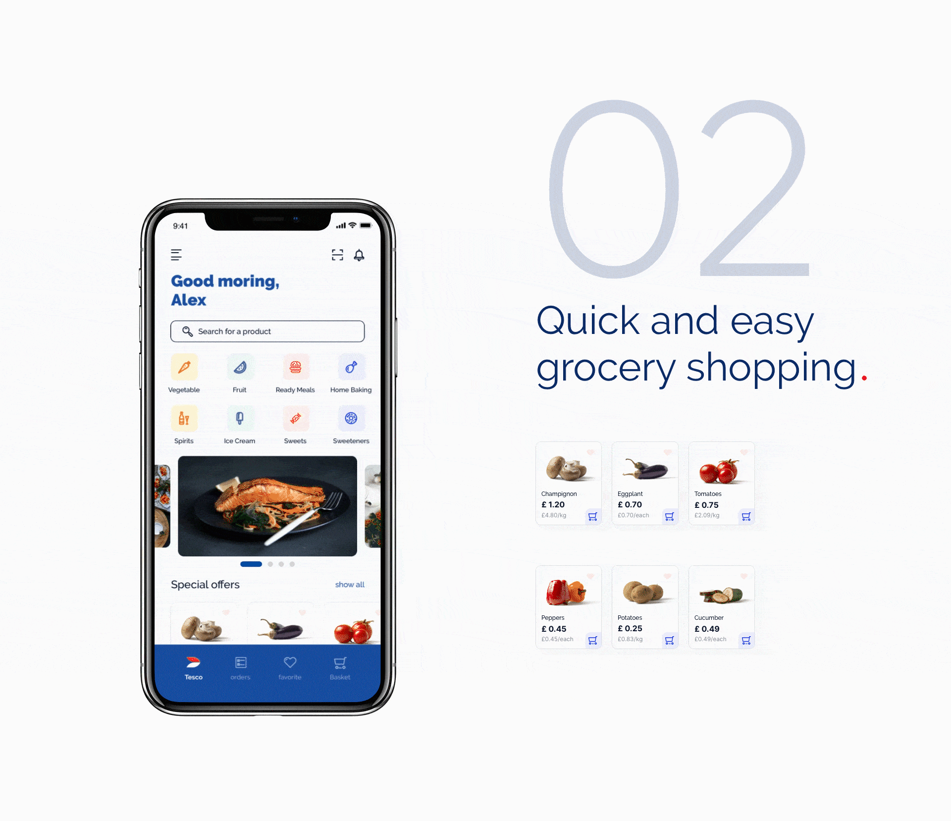 || UI/UX || Tesco Redesign Mobile App（图ZMjY5MDc1MjQ0） - APP界面 - 站酷设计师视觉派Pie原创素材 - 站酷ZCOOL
