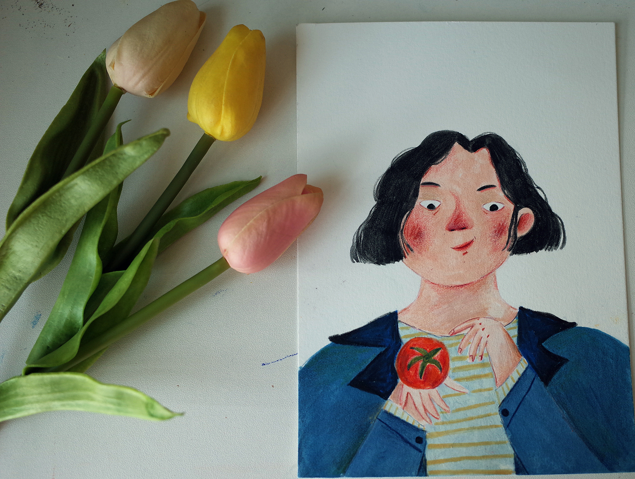 手绘创作日常混更（图ZMTgzMTM1MzYw） - 创作习作 - 站酷设计师六一kaki原创素材 - 站酷ZCOOL