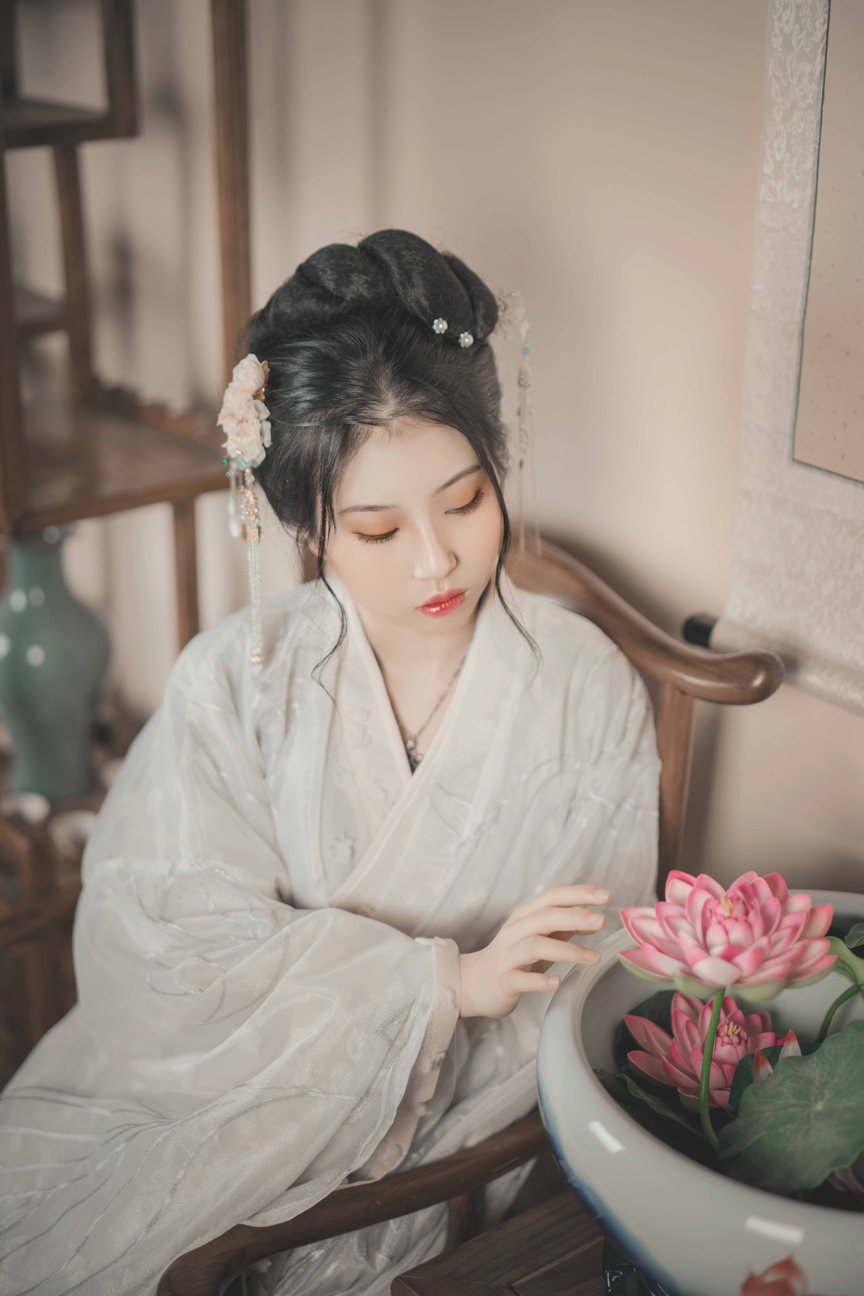 古风汉服摄影人像后期修图