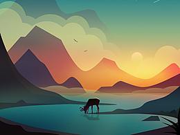 工作闲余时画的一些画，画的不好，继续努力吧