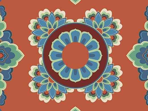 敦煌装饰图案设计