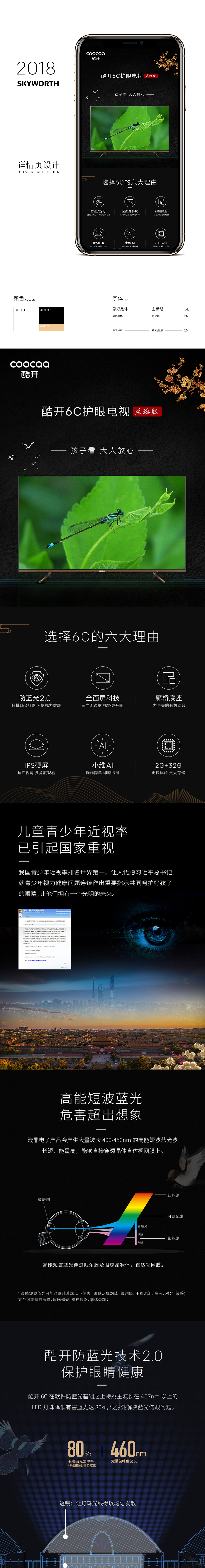 创维电视详情页（图ZMTQ4NDI5MTI4） - 电商 - 站酷设计师蒋其宇原创素材 - 站酷ZCOOL