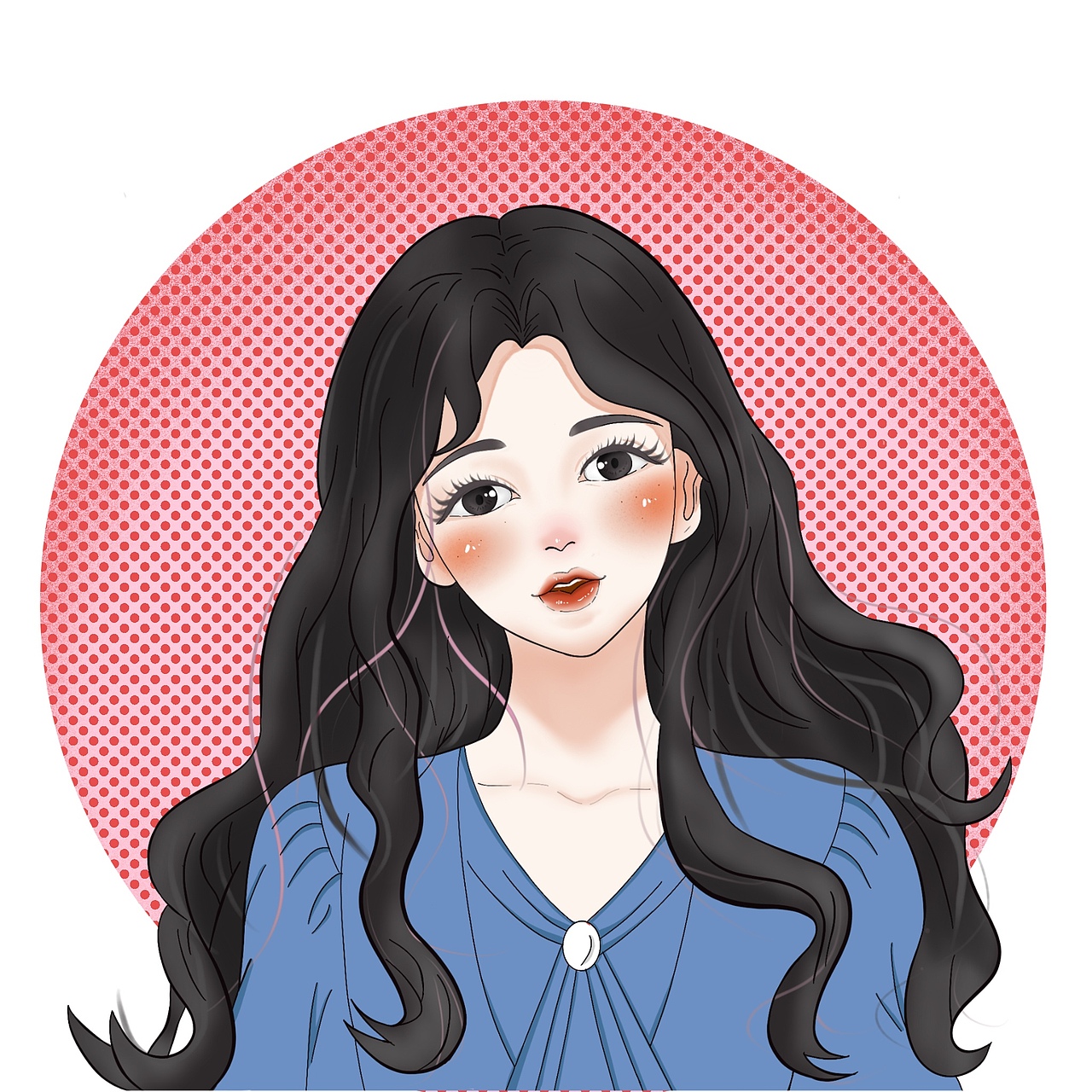 手绘练习（图ZMTcyMDY2NjE2） - 新锐潮流插画 - 站酷设计师沈琪_sanki原创素材 - 站酷ZCOOL