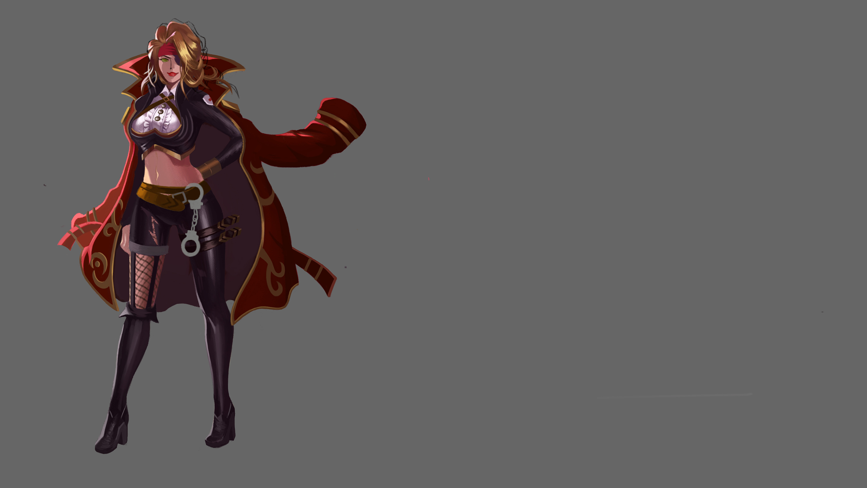 海盗舰长|插画|游戏原画|z84222822 - 原创作品 - 站酷 (zcool)