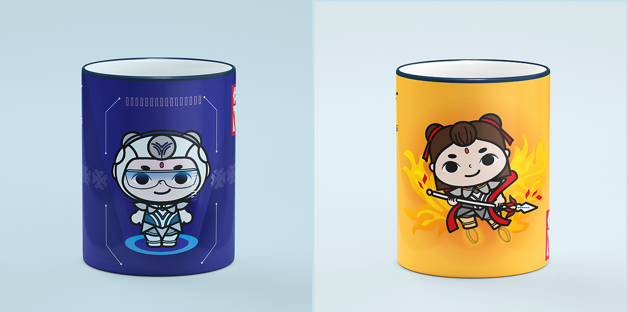 三頭六臂，無(wú)所畏懼，哪吒汽車原創(chuàng)IP設(shè)計(jì)（圖ZMjE4MDAzMTUy） - IP形象 - 站酷設(shè)計(jì)師奇兮原創(chuàng)素材 - 站酷ZCOOL