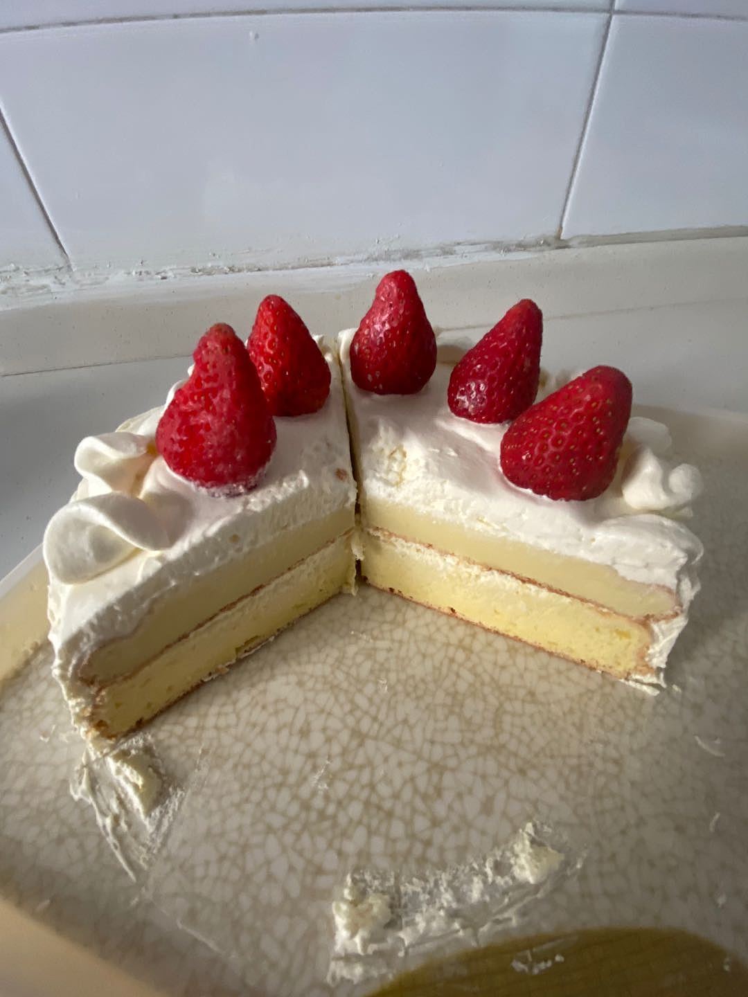 日式奶油🍓蛋糕