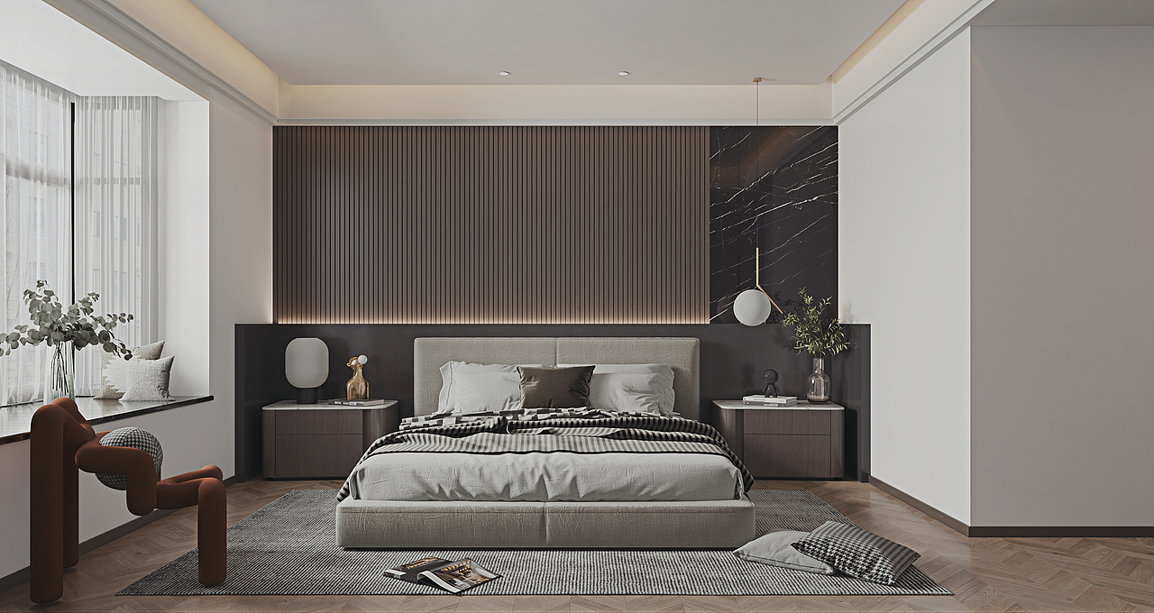 观庭金色世家住宅-当代精致住宅，繁市里的宜居港湾（图ZMjI0MjIxNDU2） - 家装设计 - 站酷设计师设计师在流浪原创素材 - 站酷ZCOOL