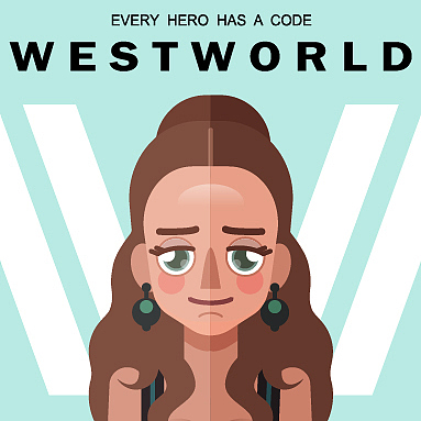 西部世界人物插画（附送头像）（图ZNjMwODYwODQ=） - 创作习作 - 站酷设计师嘉顿小熊饼原创素材 - 站酷ZCOOL