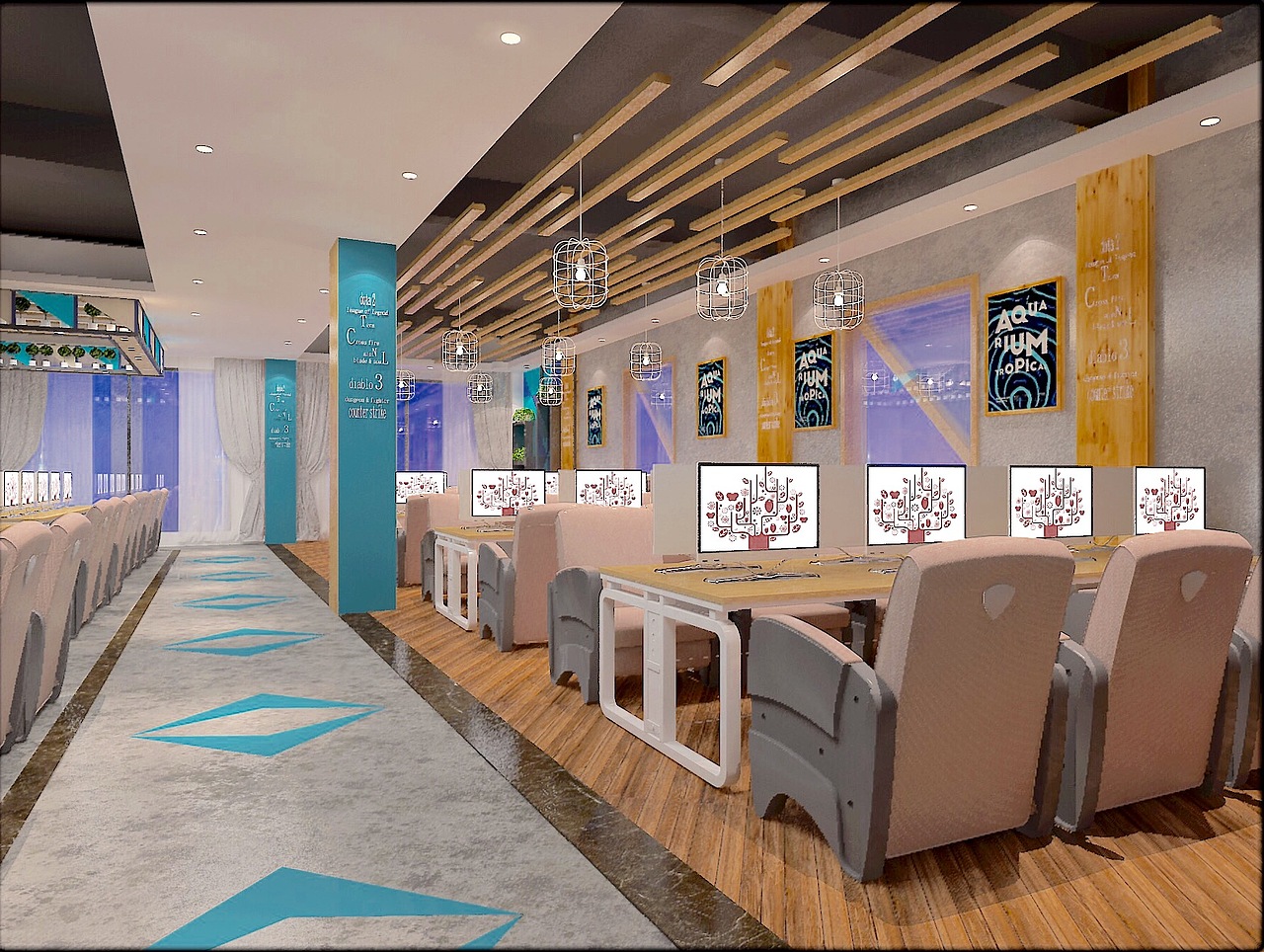 乐特网咖 Loft  Internet Café 全国跨界概念网咖连锁/ 品牌vis视觉设计