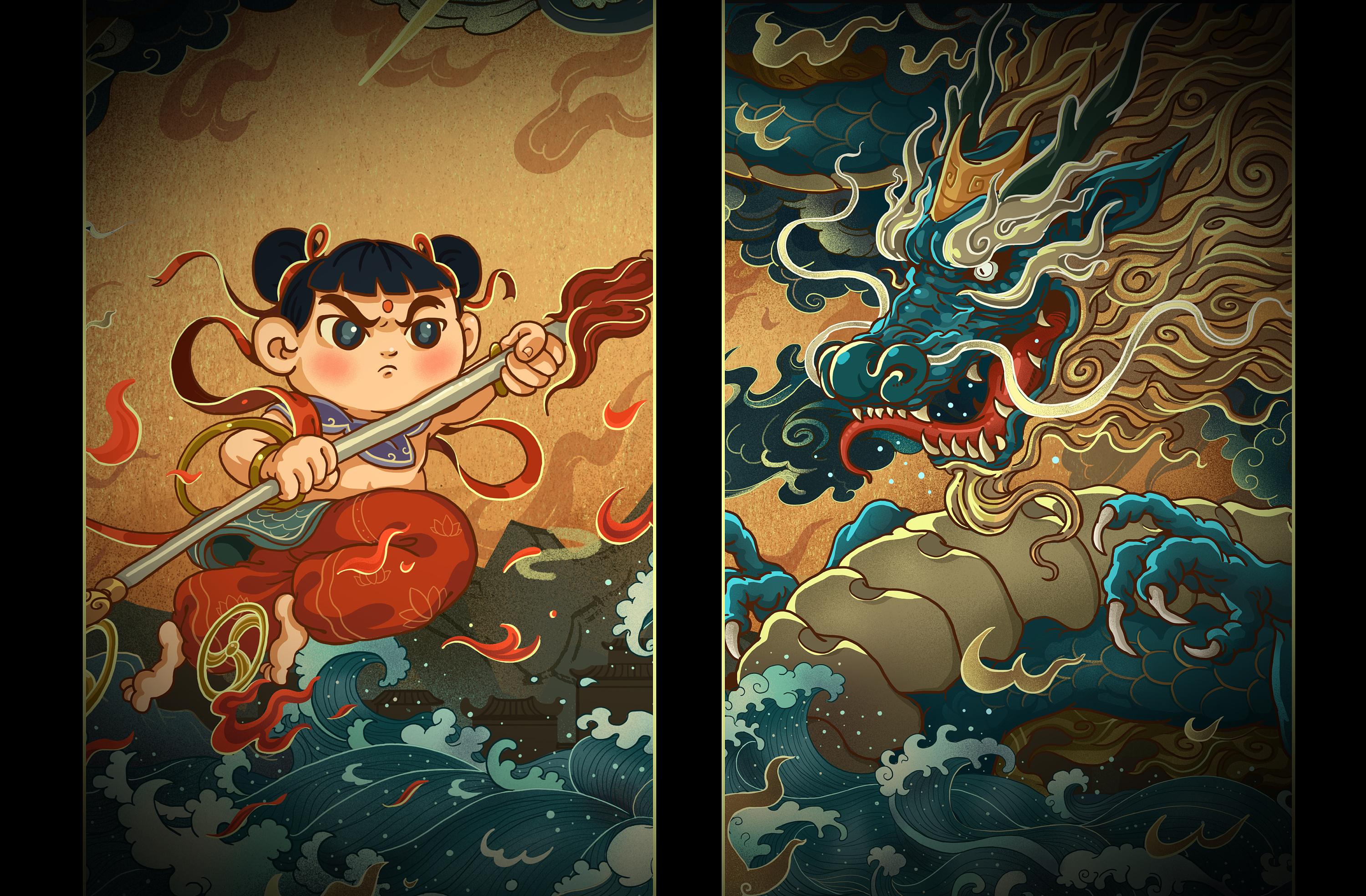 2019个人插画作品总结 - 2019 portfolio