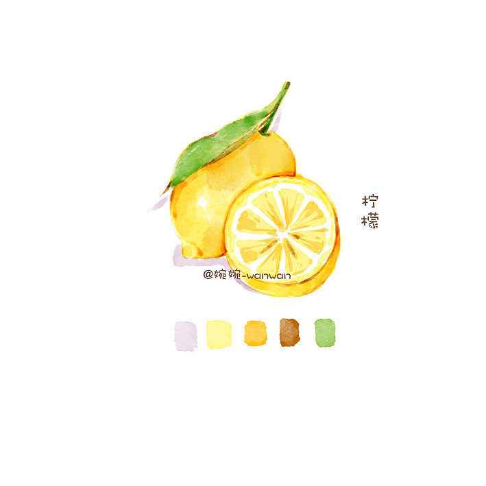 ipad 水彩插画-美食合集（图ZMjIyMTEyMDI4） - 艺术插画 - 站酷设计师十一水彩原创素材 - 站酷ZCOOL