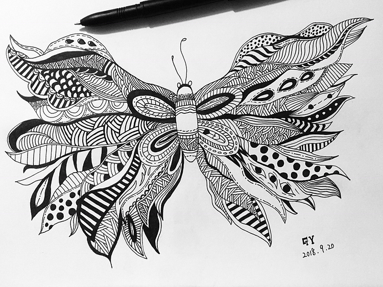 线描|纯艺术|绘画|设计g_临摹作品-站酷zcool