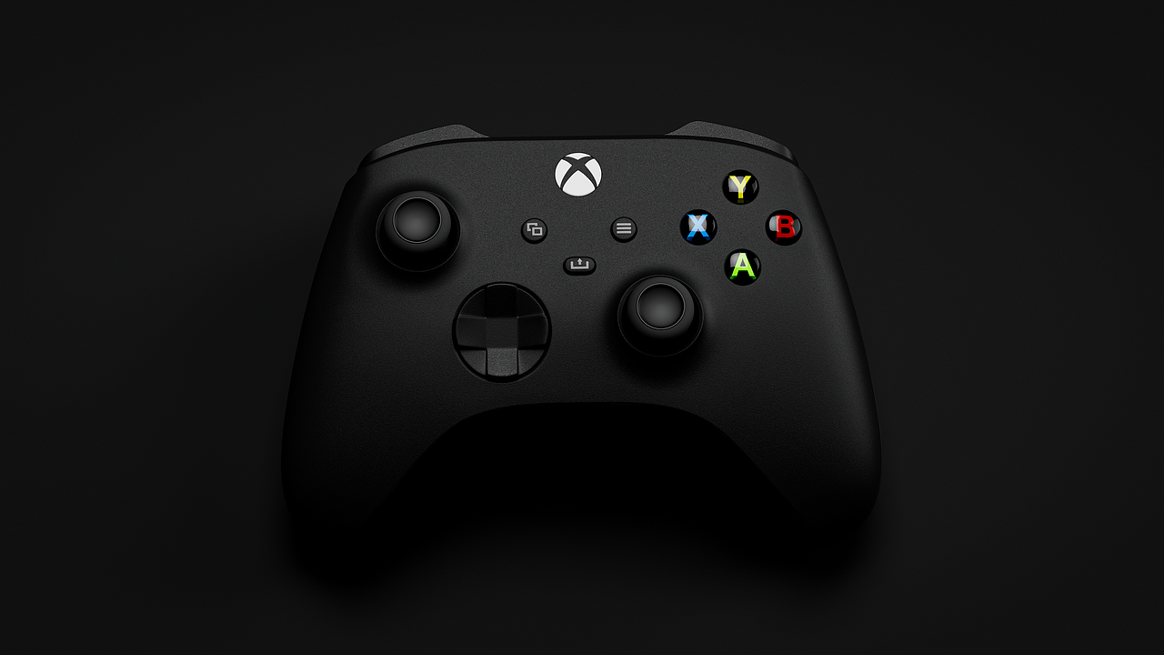 产品渲染练习   X BOX