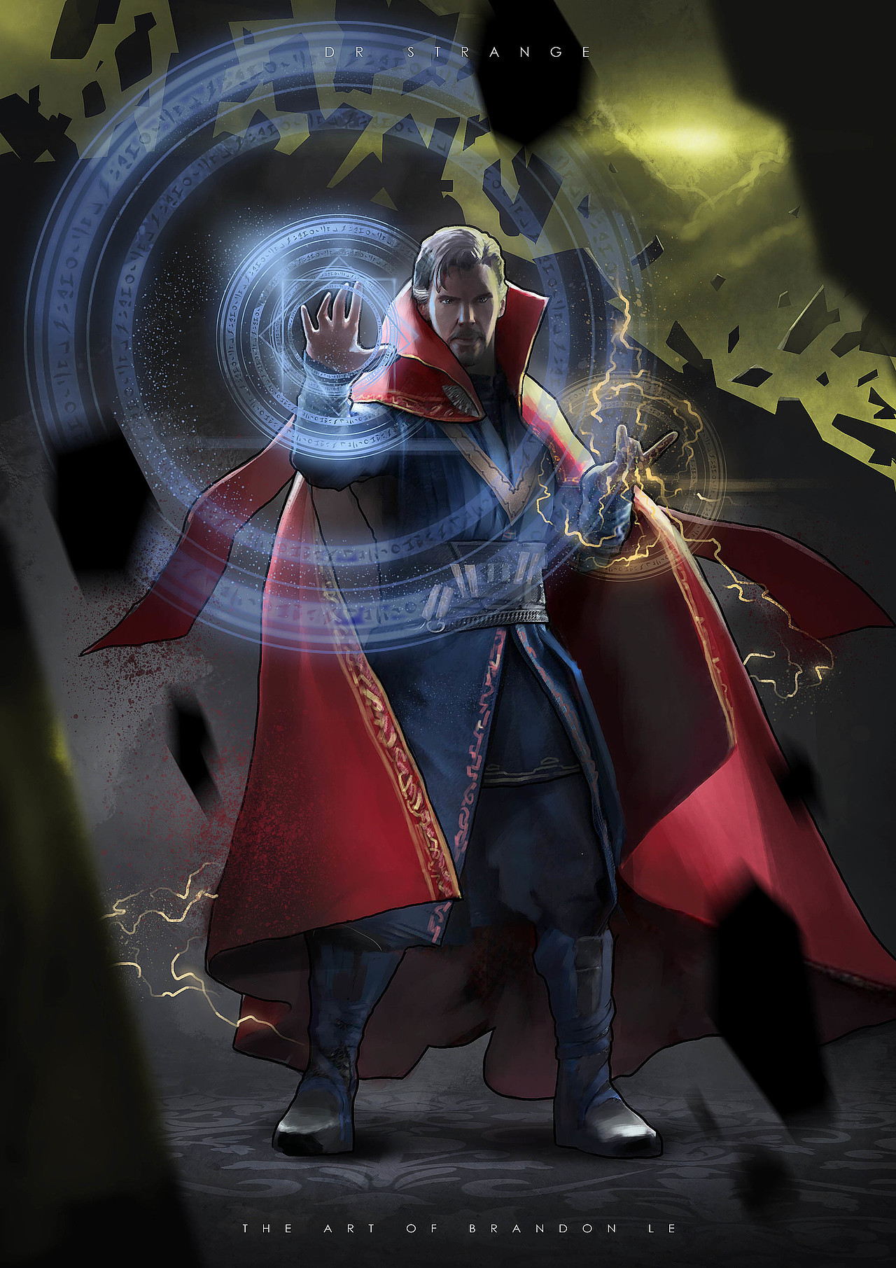 奇异博士|动漫|动画片|brandon_le_art_原创作品-站酷zcool