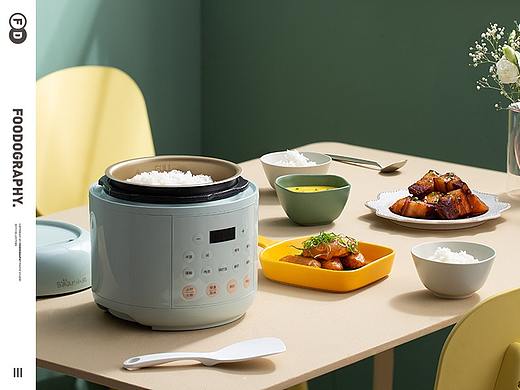 小家电摄影 | 小熊迷你压力锅 ✖ foodography