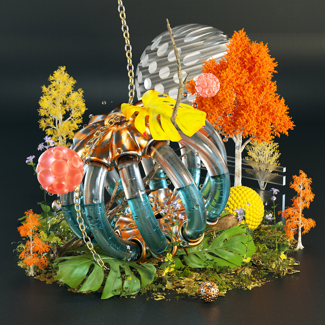 《几何的世界》-零零壹（图ZMjY3MDUwODIw） - 其他三维 - 站酷设计师没有钳子的大闸蟹原创素材 - 站酷ZCOOL