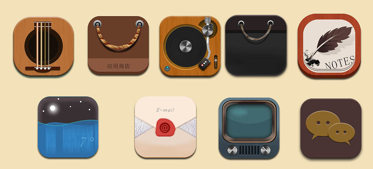 半写实的图标logo（图ZNjU2NzQxMDQ=） - 图标 - 站酷设计师白日梦想家12原创素材 - 站酷ZCOOL