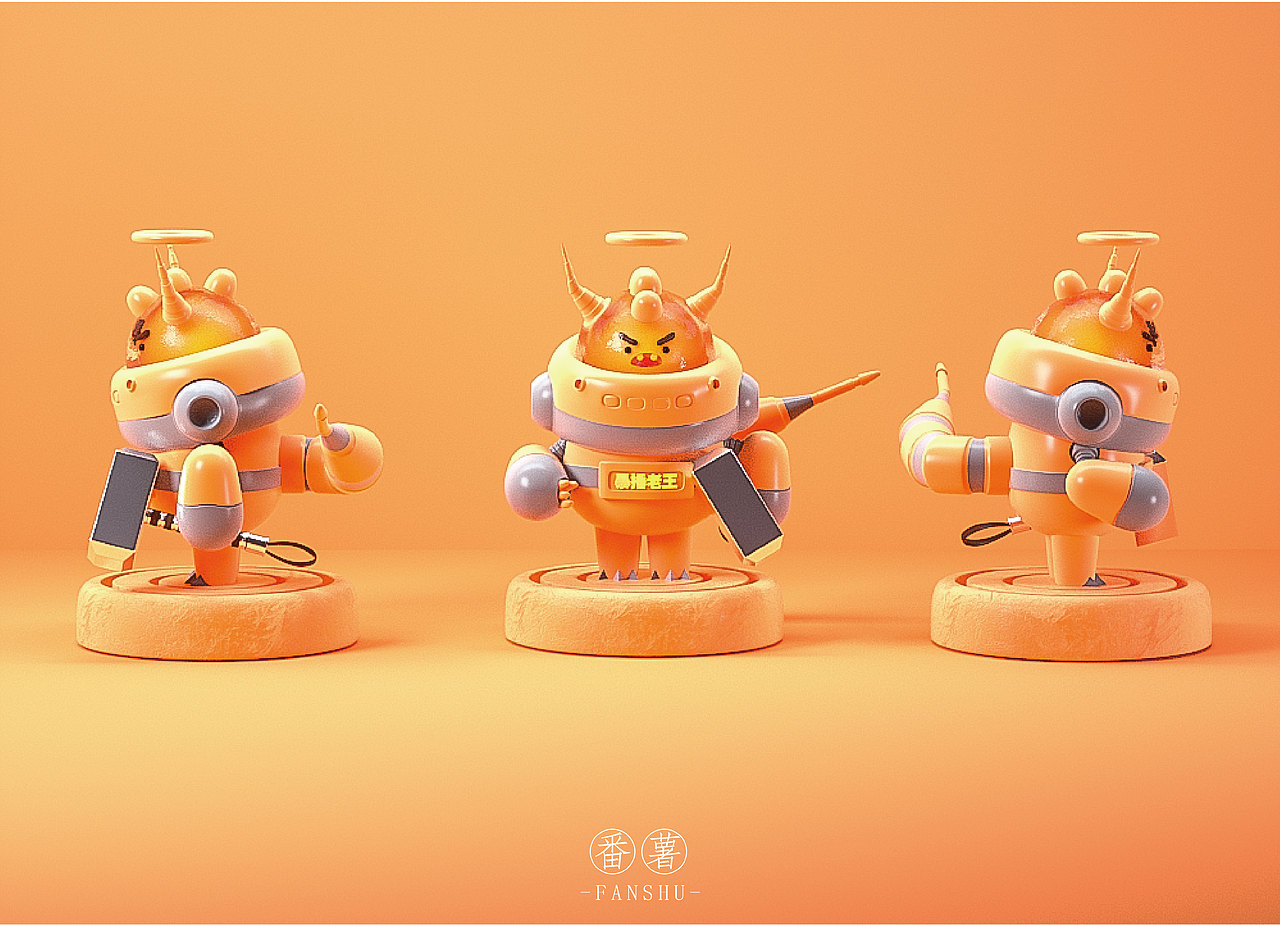 Octane Render 建模渲染练习（图ZMTg2OTIxNzky） - 其他三维 - 站酷设计师我叫番薯负6原创素材 - 站酷ZCOOL