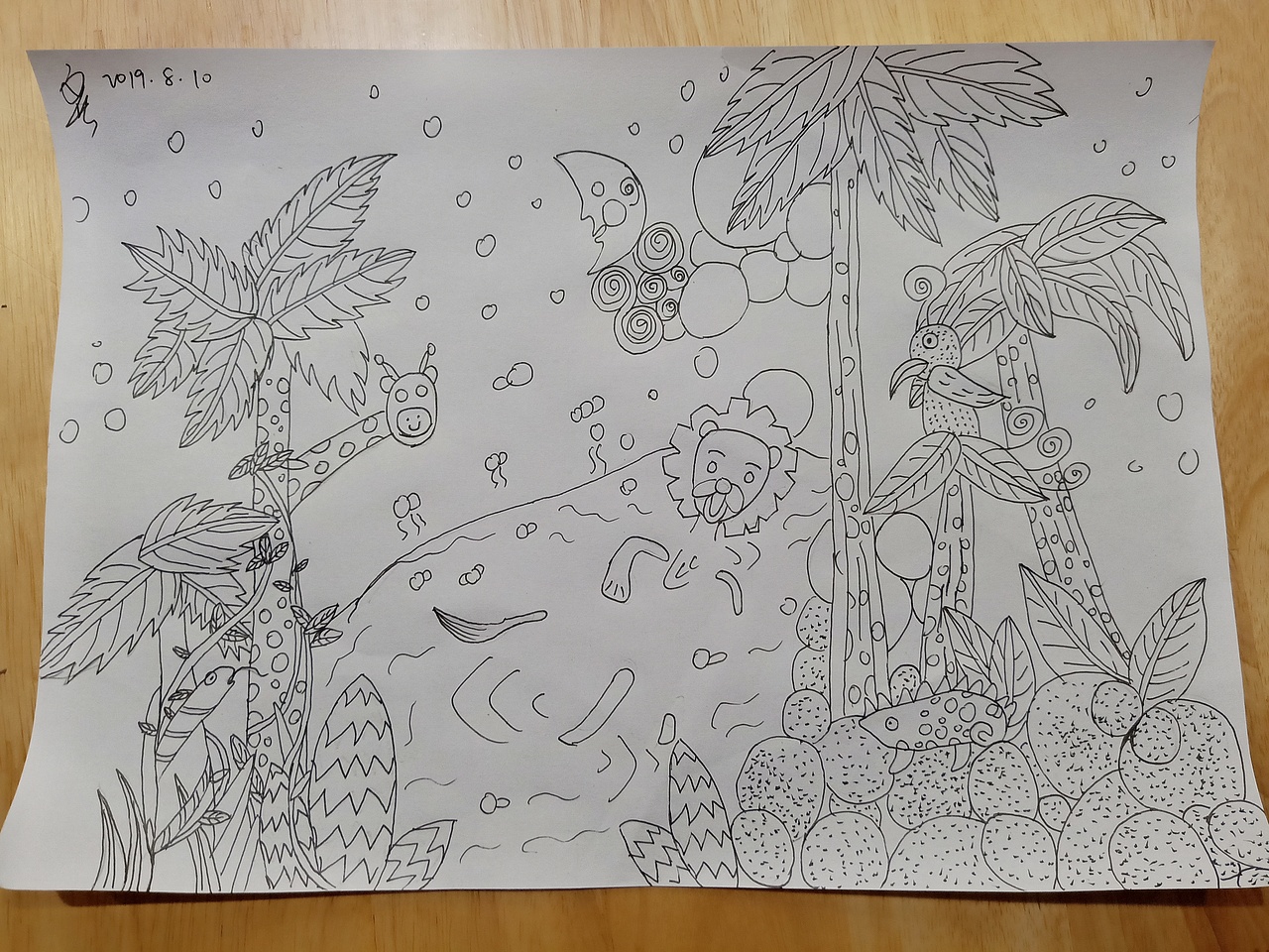 儿童的线描（图ZMTcxMzEzMTIw） - 绘画 - 站酷设计师NaNaChris原创素材 - 站酷ZCOOL