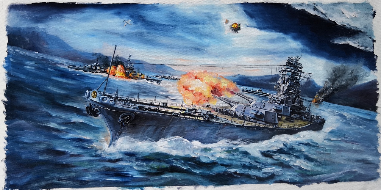 海上堡垒（图ZMTI1Njc2MDky） - 绘画 - 站酷设计师上著青艺原创素材 - 站酷ZCOOL