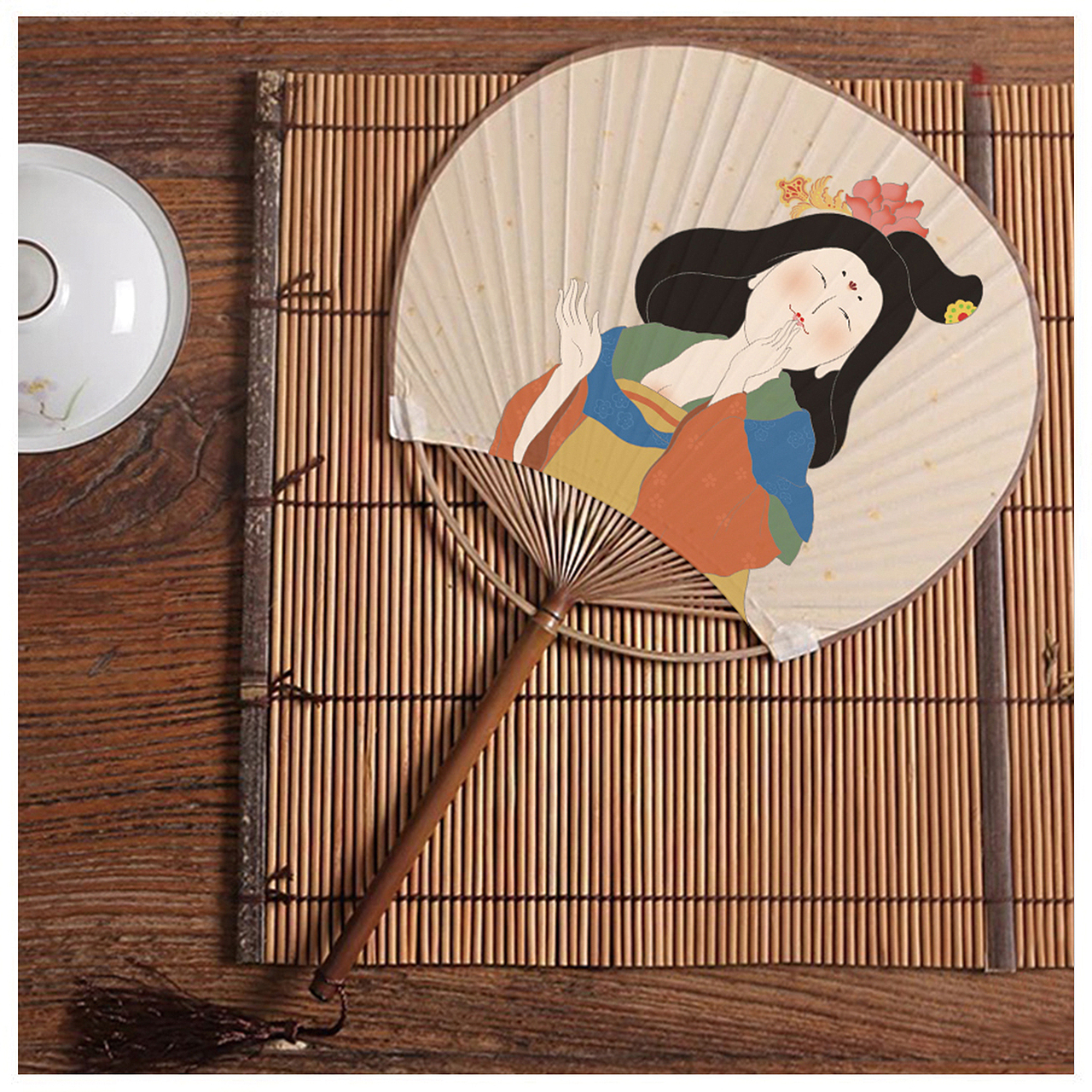 【贵妃IP系列】帆布袋扇子手机壳表情包（图ZMTU1MzU2Mjgw） - 其他工业/产品 - 站酷设计师蓝赏原创素材 - 站酷ZCOOL