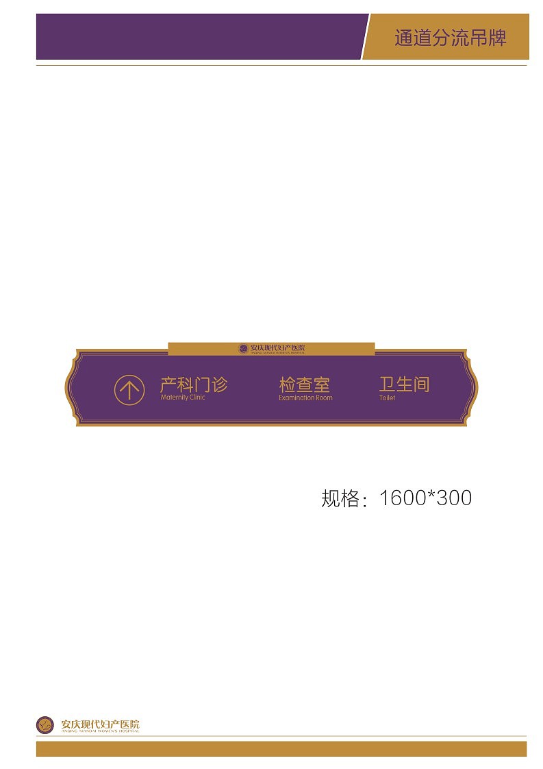 安庆现代妇产医院vis设计