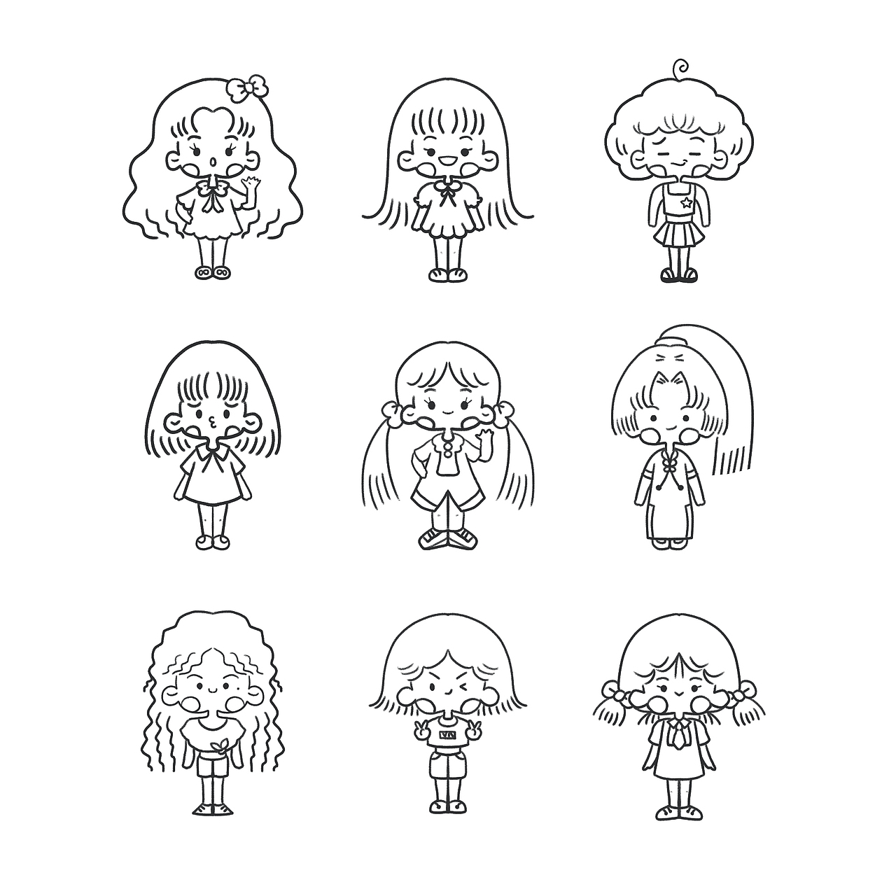 小人物设计/头像设计