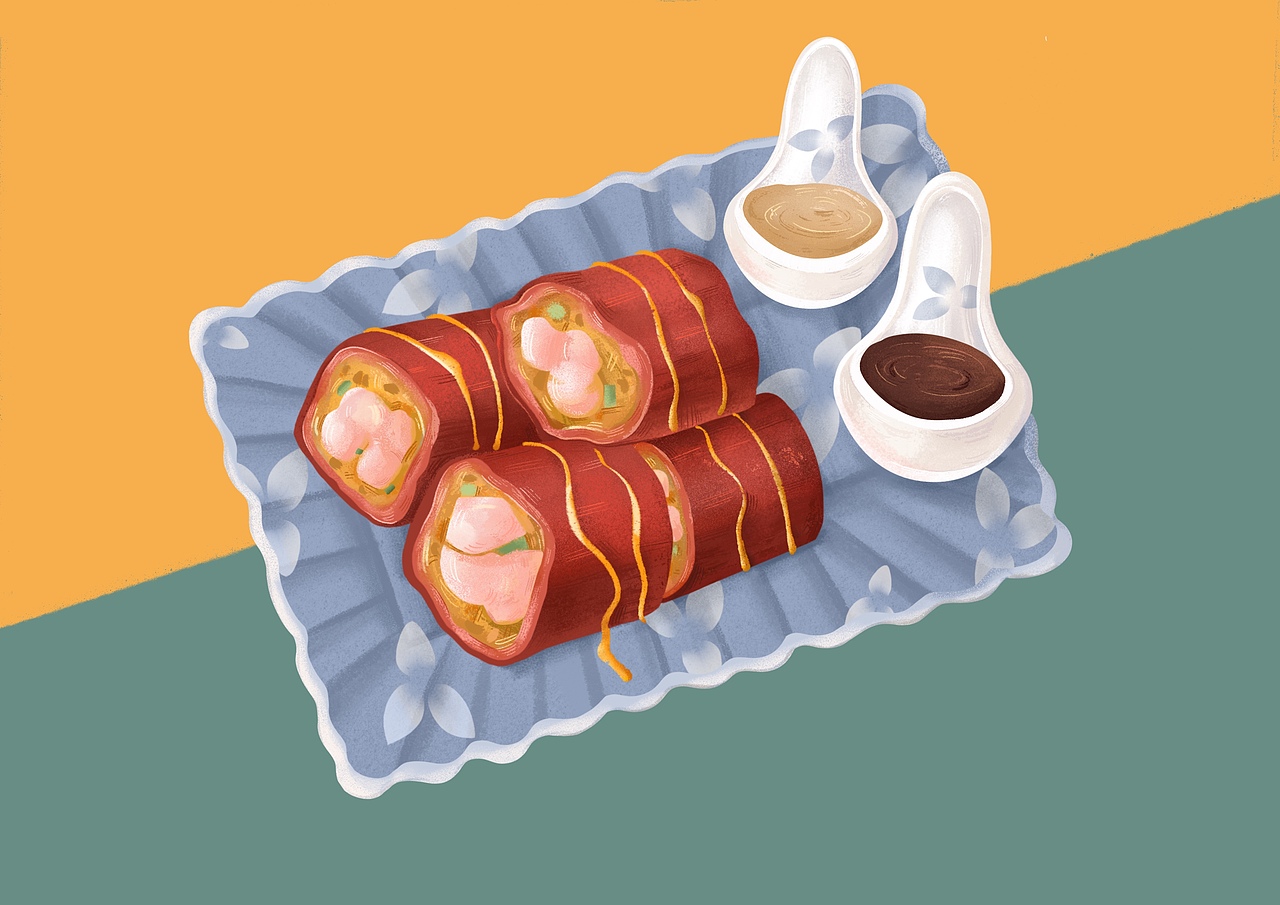 原创 照片转插画 儿插食物刻画练习（图ZMjY1MzU2NjQw） - 儿童插画 - 站酷设计师missdaibao原创素材 - 站酷ZCOOL