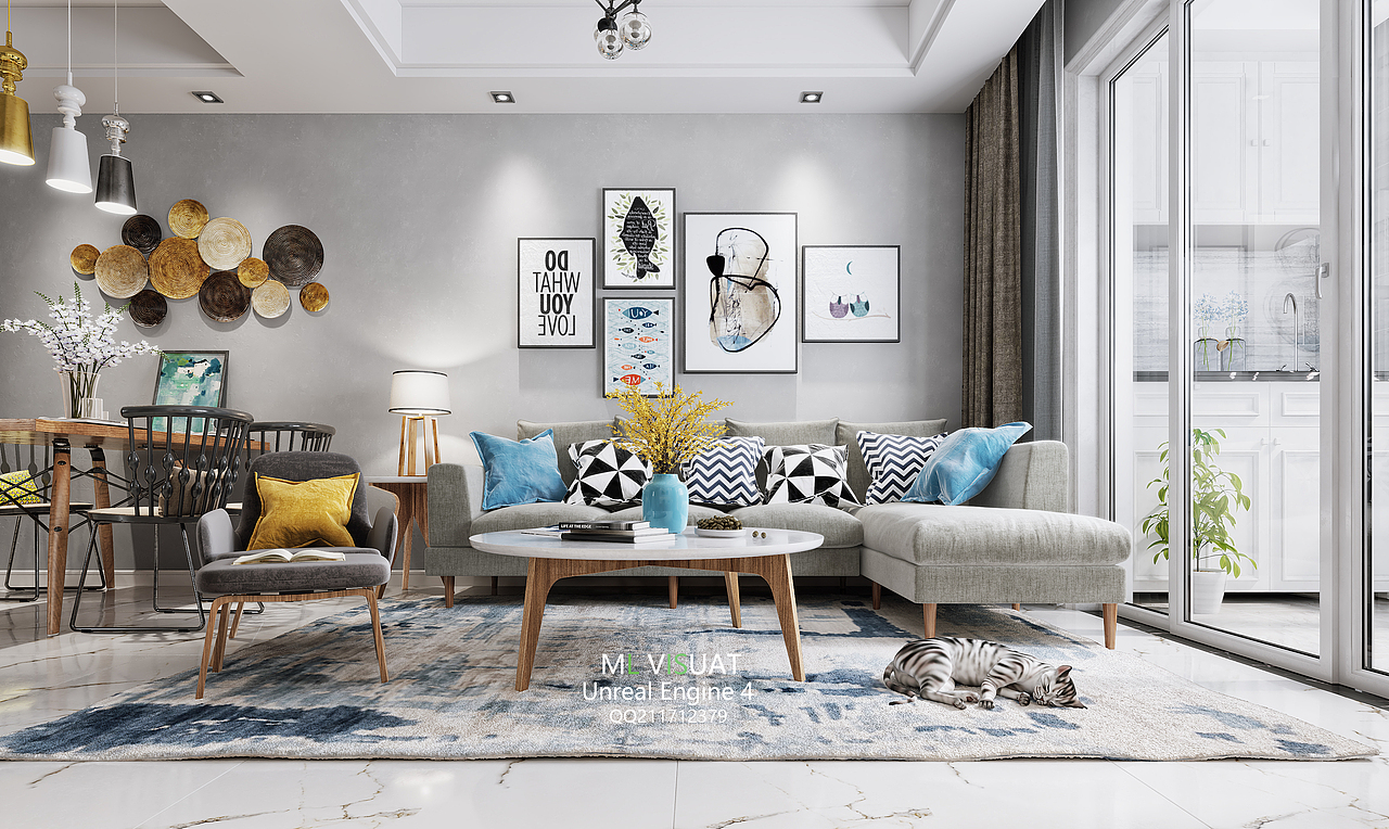 北欧（图ZOTM1ODQxNjA=） - 家装设计 - 站酷设计师MILAN视觉原创素材 - 站酷ZCOOL