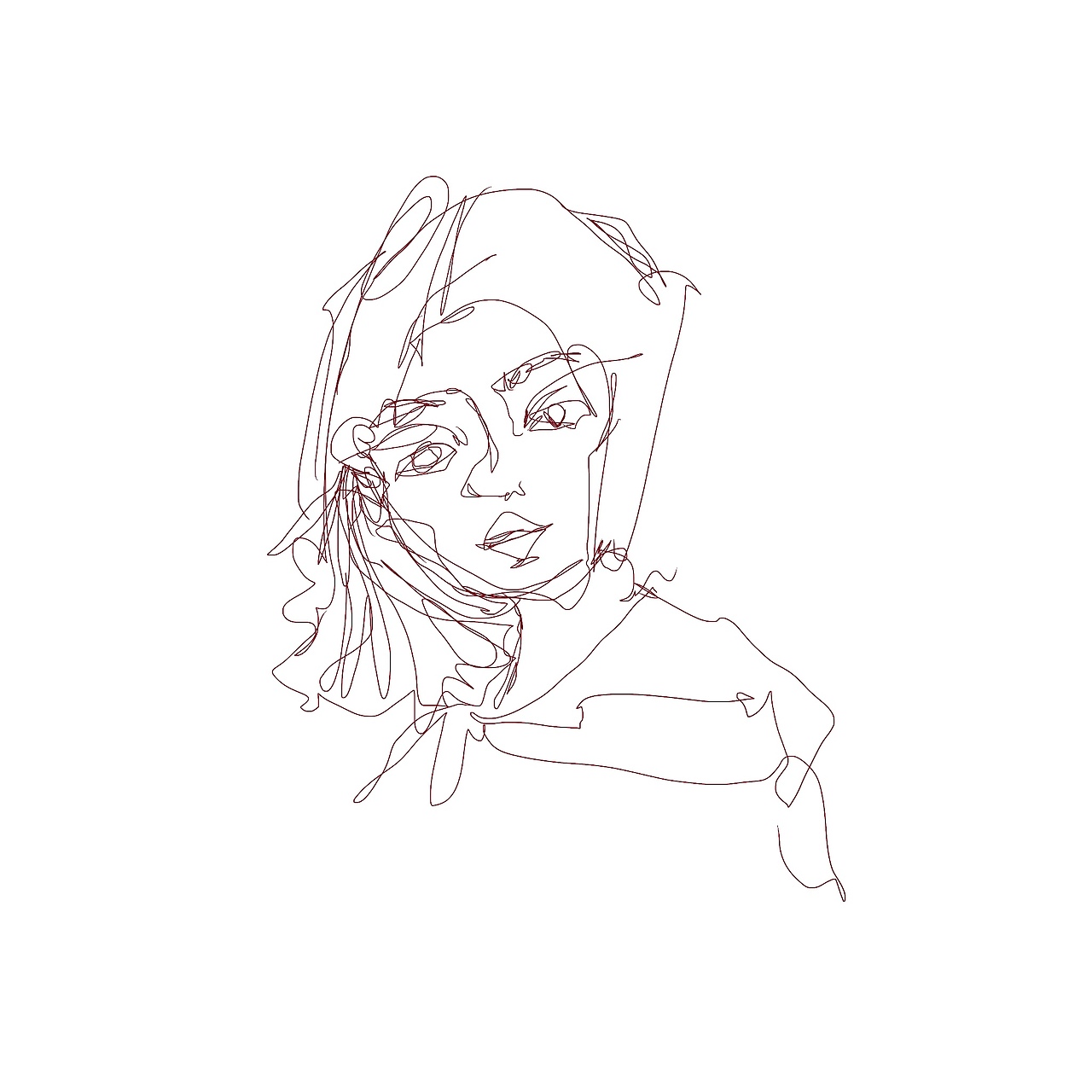 #纯线性#插画 (原创自用)