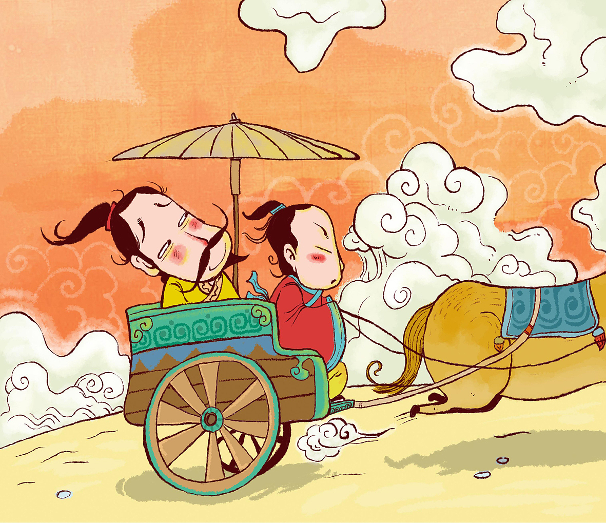 古代一些小故事插图集