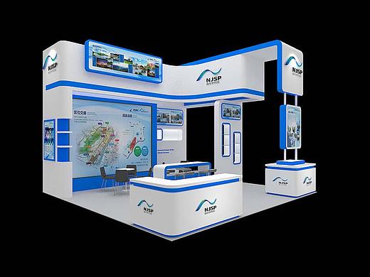 高新动漫产业园 3d设计 展位设计