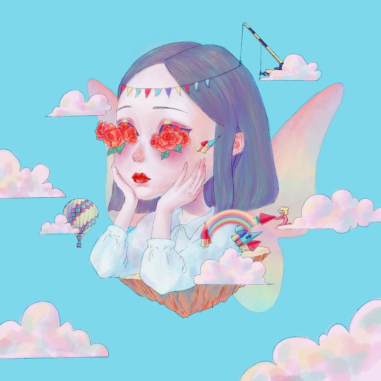 梦境建造师（图ZMjMxNTA5MTA4） - 艺术插画 - 站酷设计师紅雨魚原创素材 - 站酷ZCOOL
