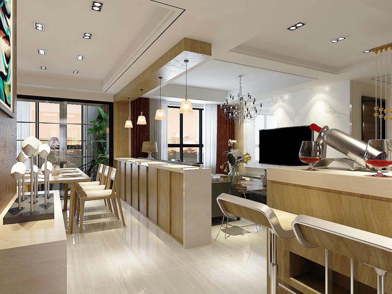 室内空间设计（图ZNTY5MDUwNDQ=） - 家装设计 - 站酷设计师因为有你所以有我原创素材 - 站酷ZCOOL