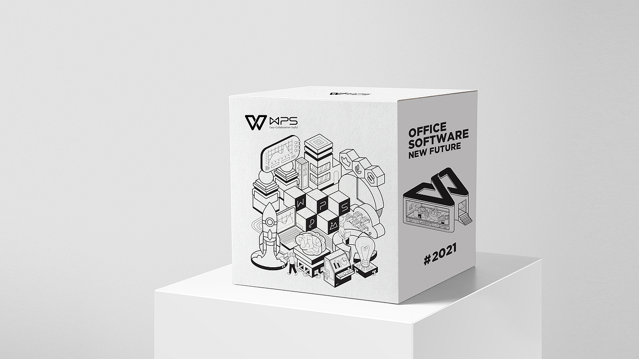 WPS品牌创意图形插画（图ZMjY2NTUzMDg4） - 商业插画 - 站酷设计师LIUXWEN原创素材 - 站酷ZCOOL